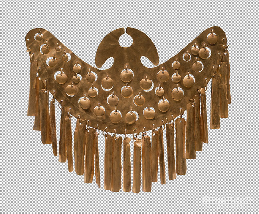 Aztec Gold Relics Necklace