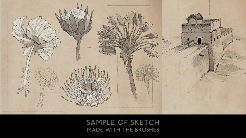 ArtStation - Traditional Brush by Quentin Gabriel Preview 6