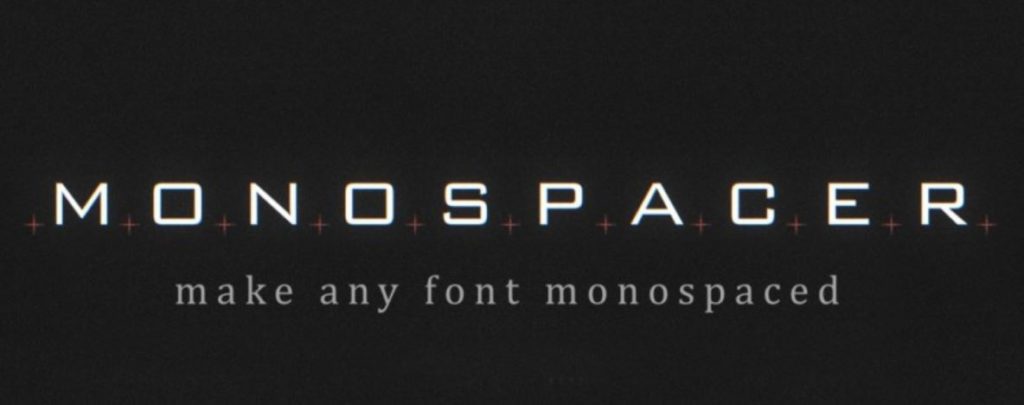 monospacer FI