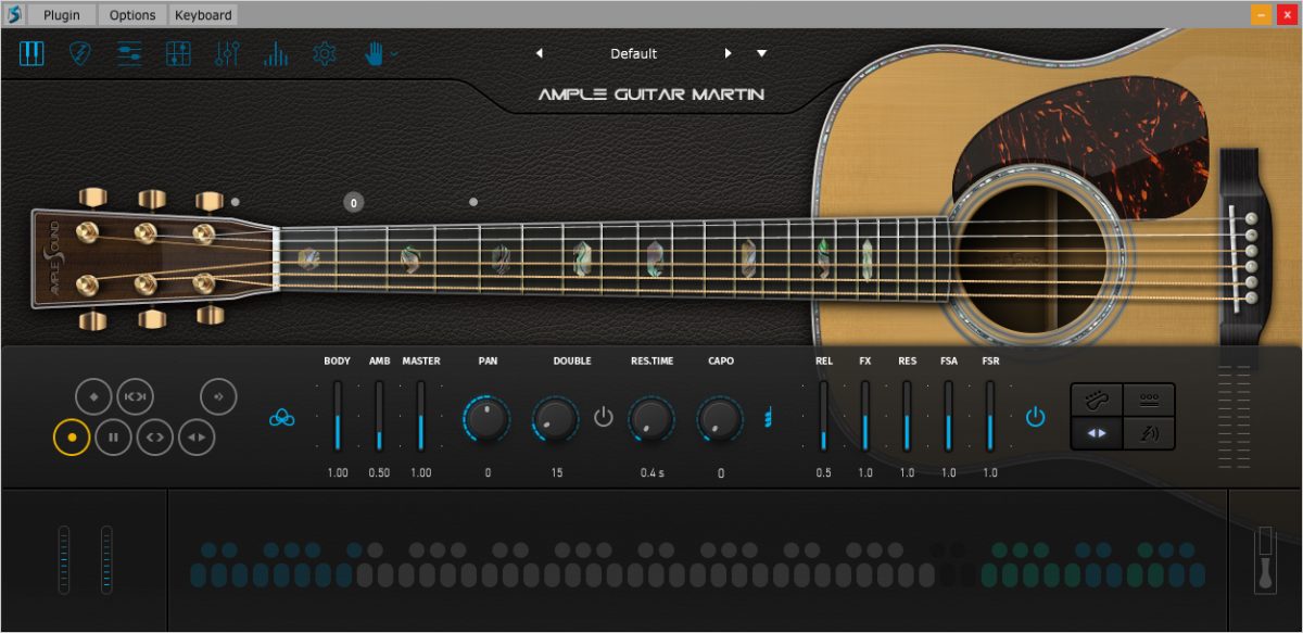 Download Free Acoustic guitar plugin: Ample Guitar M Lite II by Ample Sound ample guitar vst free download