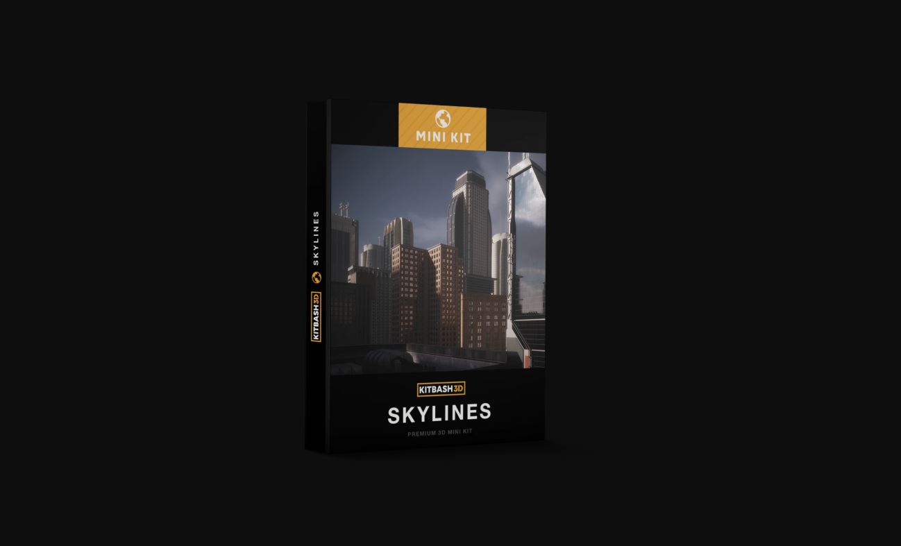 Kitbash3d Models Mini Kit: Skylines Free Download K3DMKSkyln FI