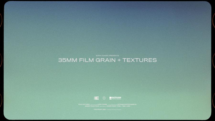 16mm Film Grain + Textures – EZCO