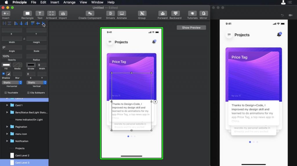 14.01.04.Getting started with Principle Aligning to the Bottom Edge