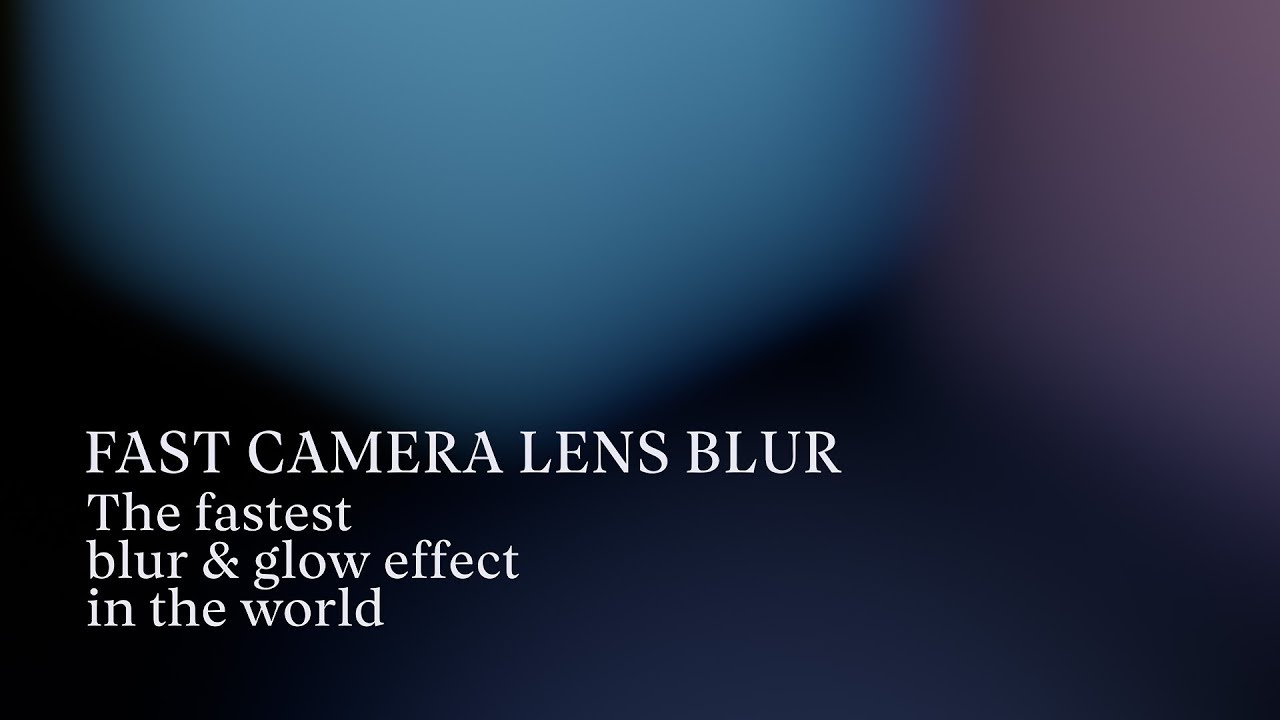 lens blur plugin after effects download