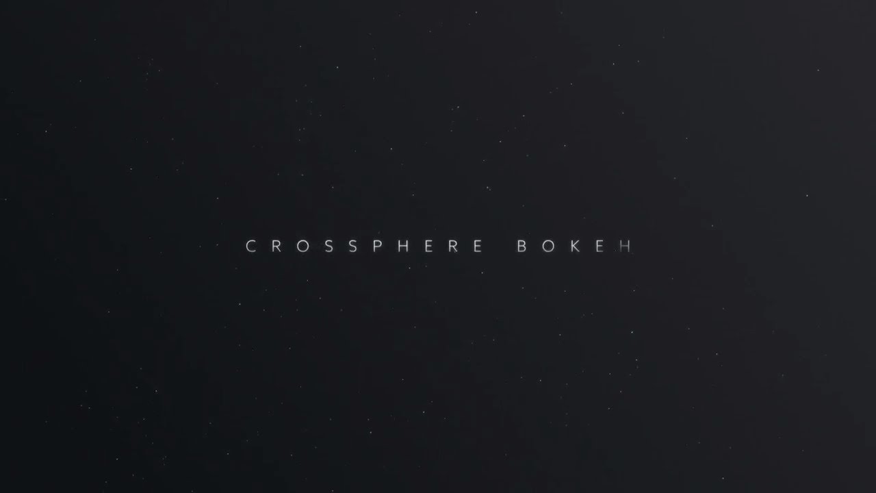 Crossphere Bokeh