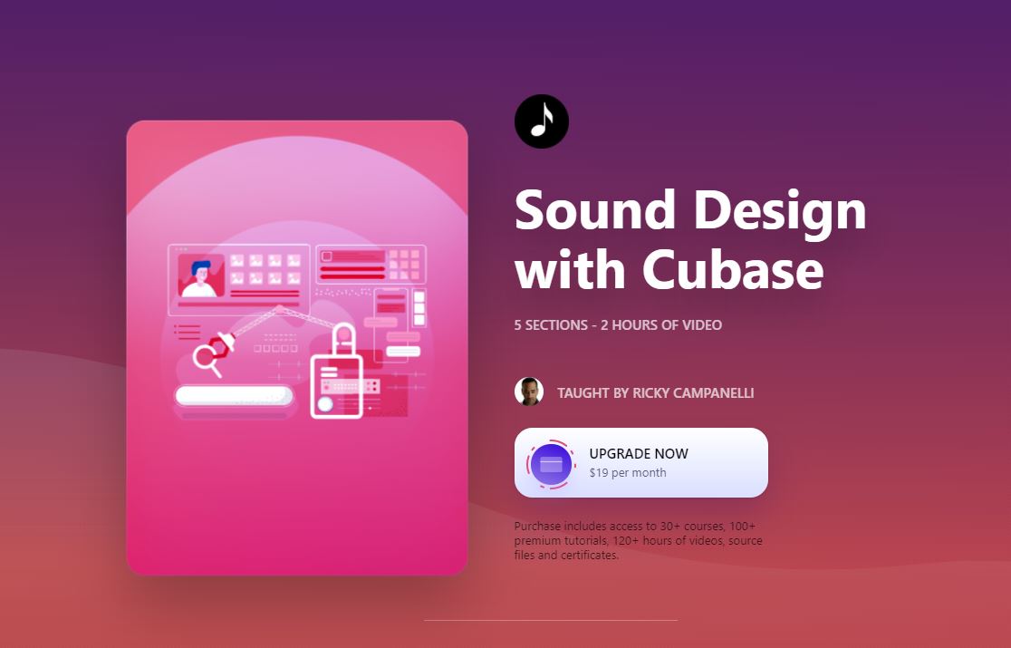 Sound Design with Cubase