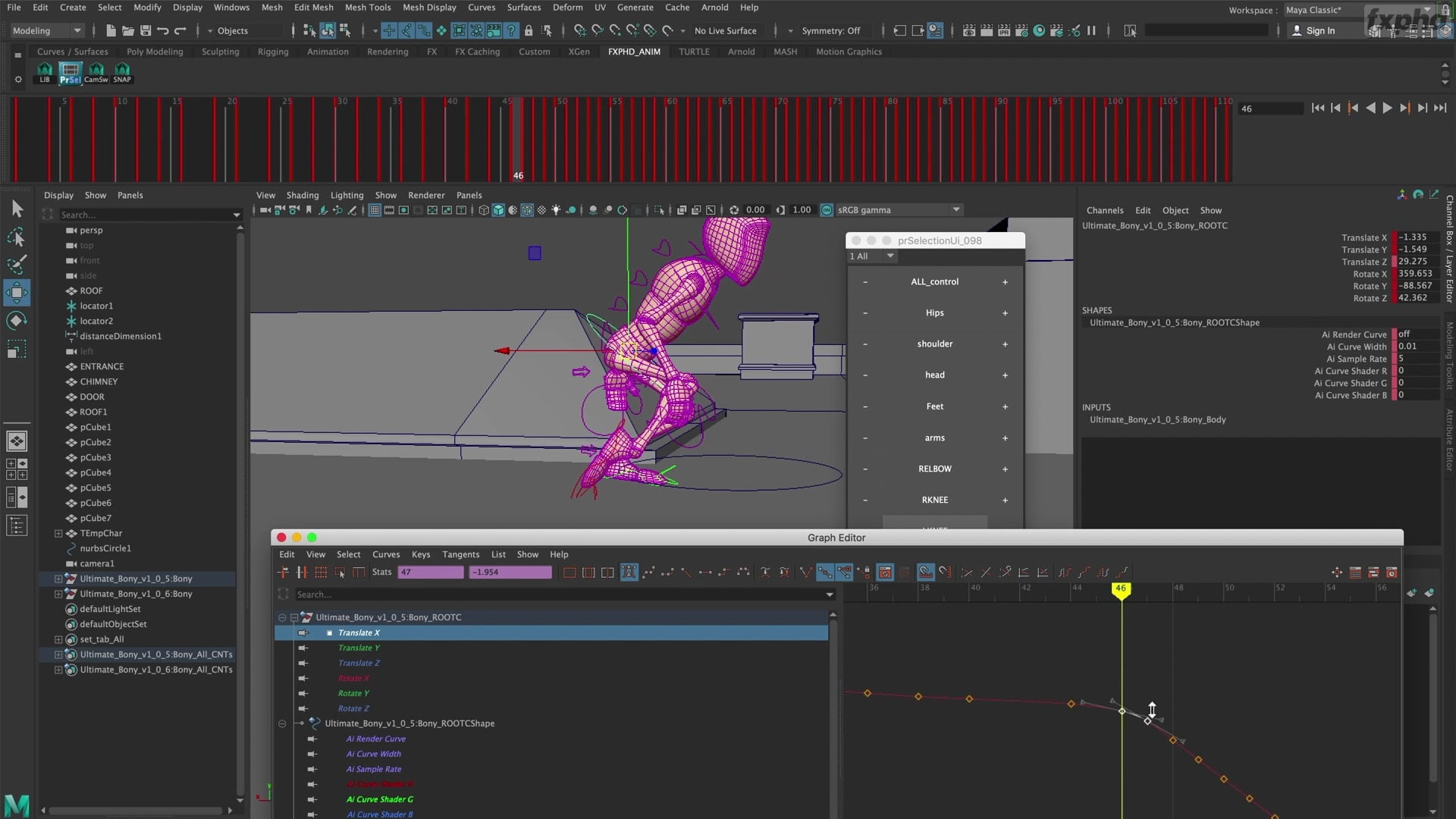 FXPHD - ANI201 Body Mechanics and Shot Building Fundamentals 1 Free Download ani201 thumb min