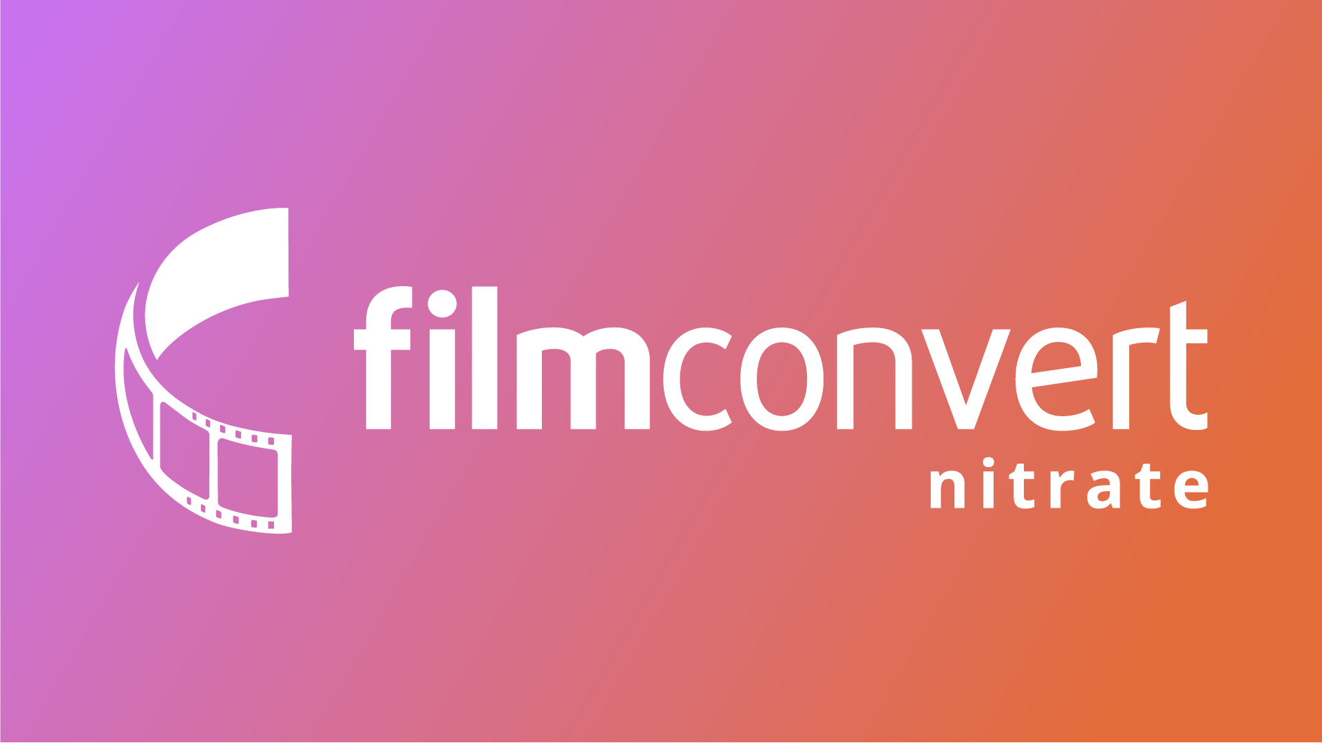 FilmConvert Nitrate v3.11 for After Effects & Premiere Pro WIN Full Version White FIlmConvert Nitrate Logo