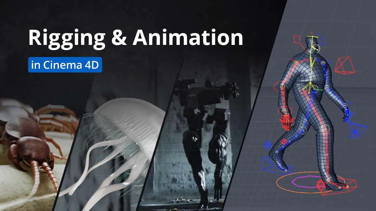 Motion Design School - Rigging and Animation in Cinema 4D