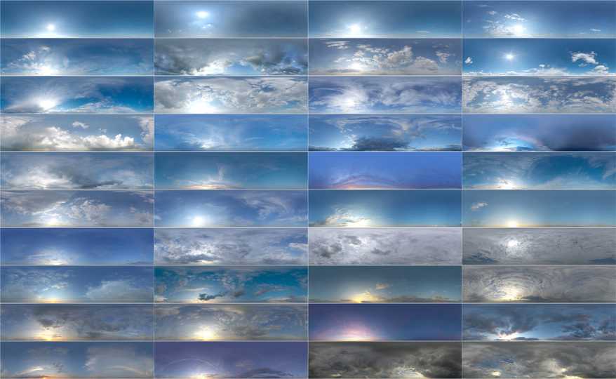 Poliigon Textures HDRI Sky Collection