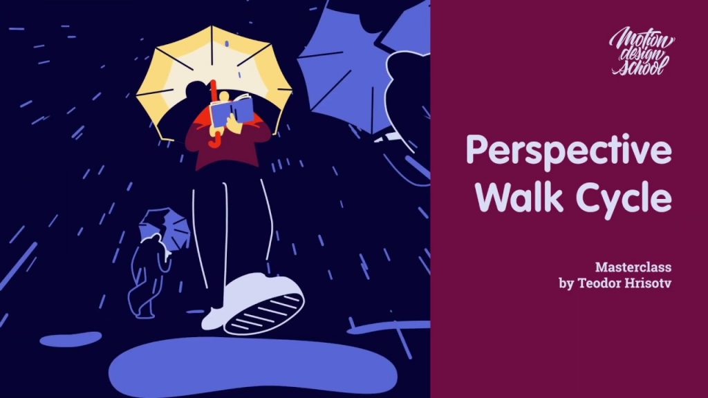 Motion Design School Perspective Walk Cycle