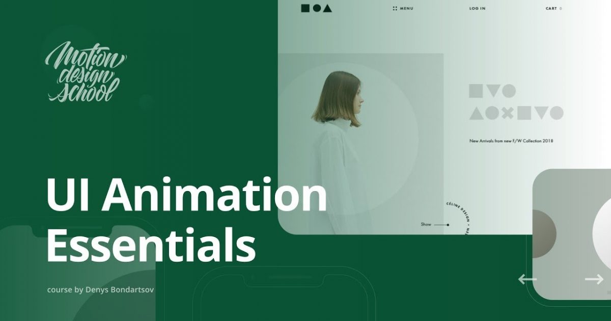 Motion Design School - UI Animation Essentials (FULL) Free Download