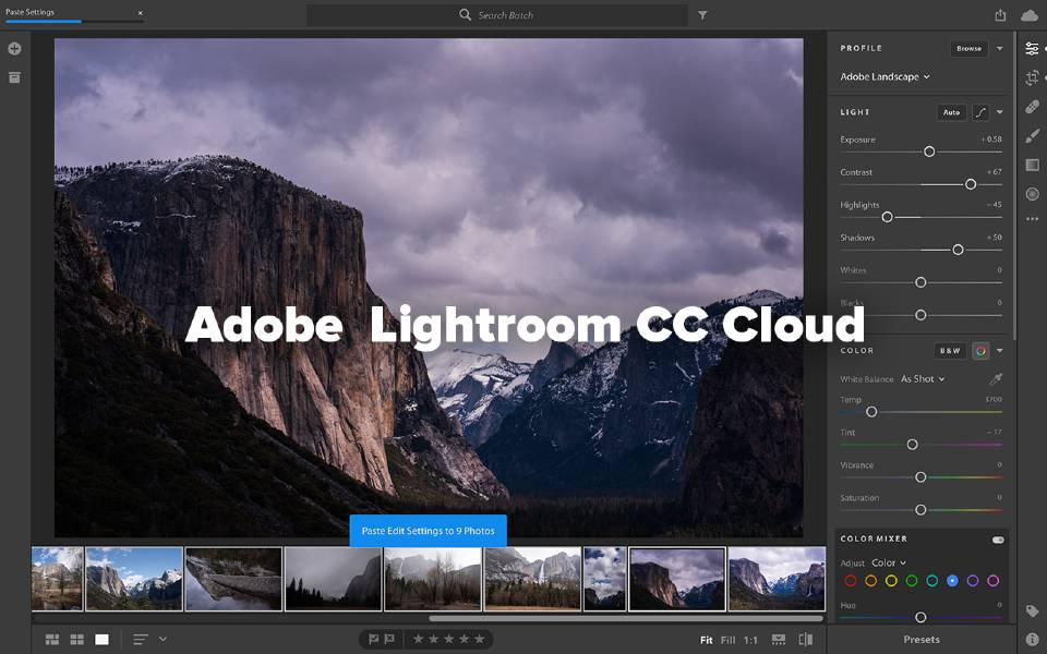 Adobe Photoshop Lightroom