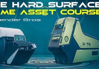 The Blenderbros Hard Surface Game Asset Course