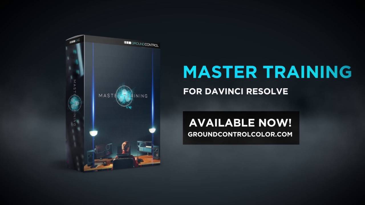 Ground Control Color Master Training for DaVinci Resolve