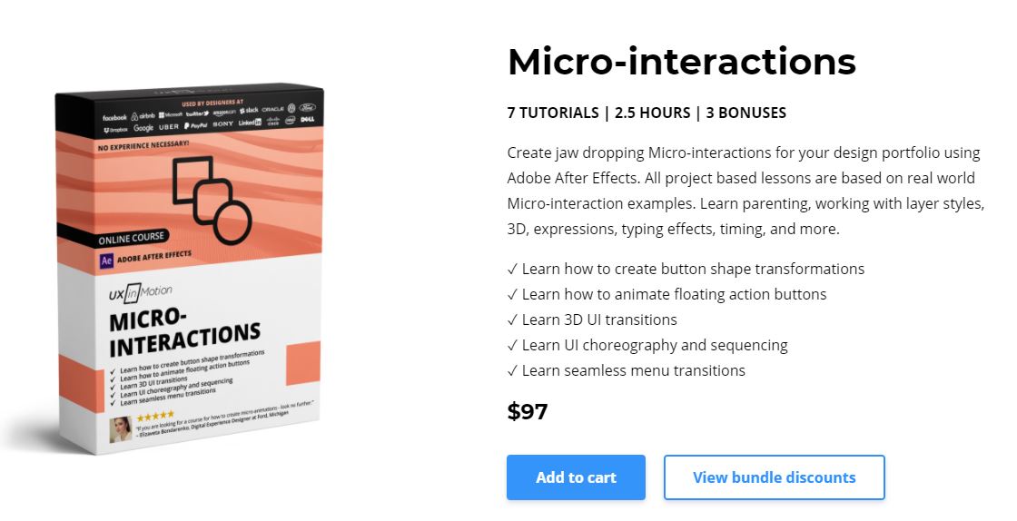 UX in Motion Micro Interactions