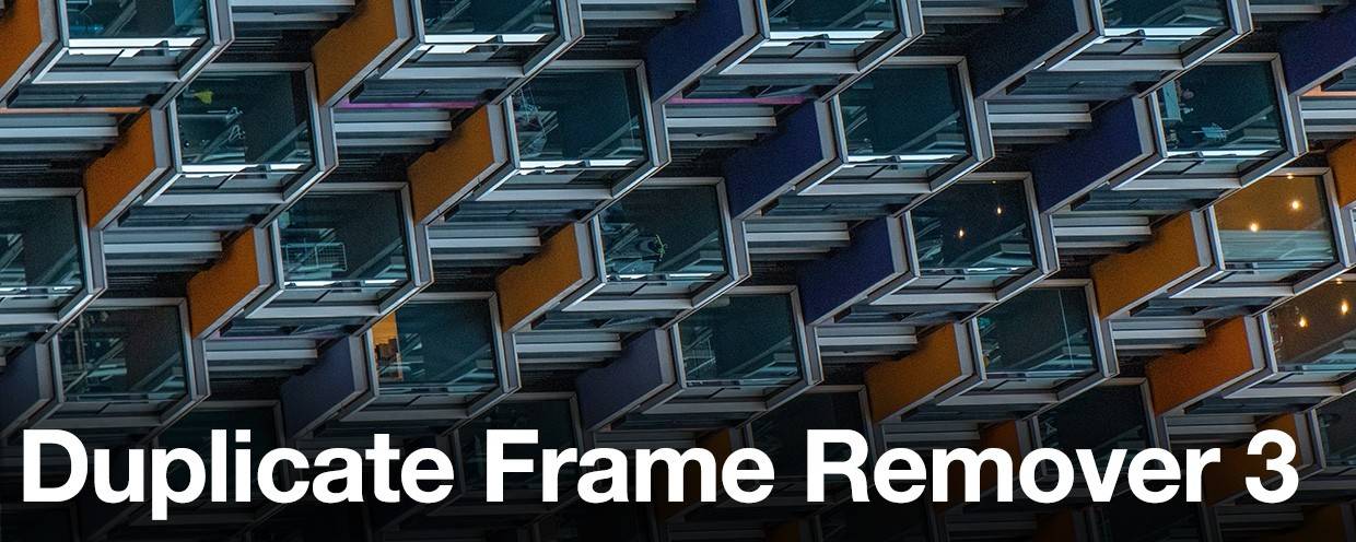 Duplicate Frame Remover v3.0