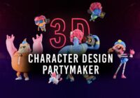 Motion Design School - 3D Character Design Partymaker