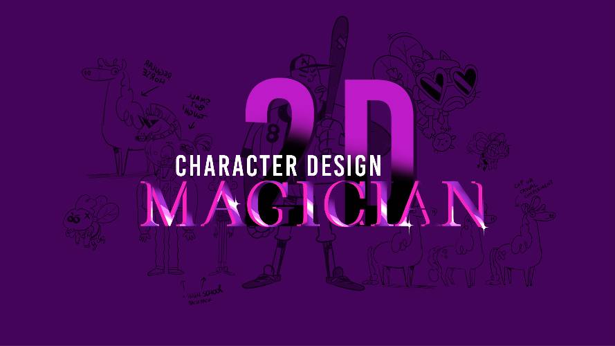 Motion Design School - 2D Character Design Magician