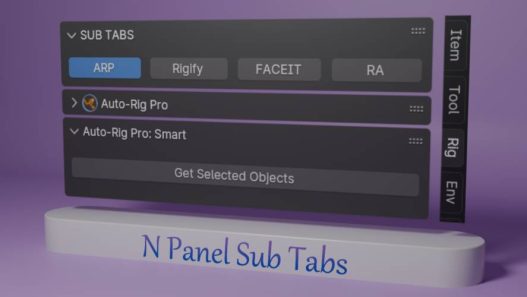 N Panel Sub Tabs