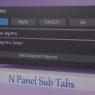 N Panel Sub Tabs 2.0.3 for Blender Full Version Free Download N Panel Sub Tabs