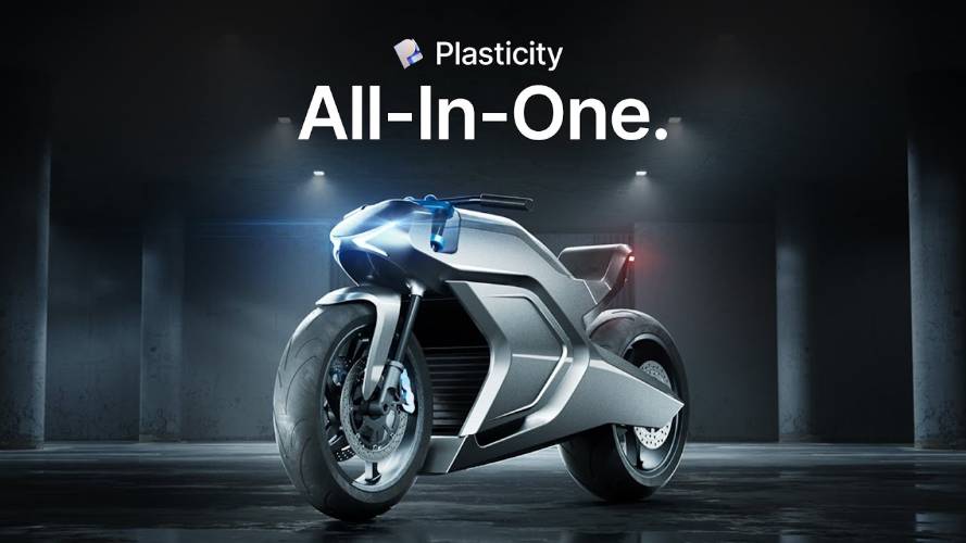 Plasticity All-In-One 3D Modeling Course - Motorcycle