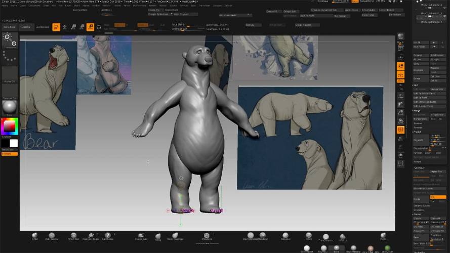 Sculpting in ZBrush with Tony Cipriano