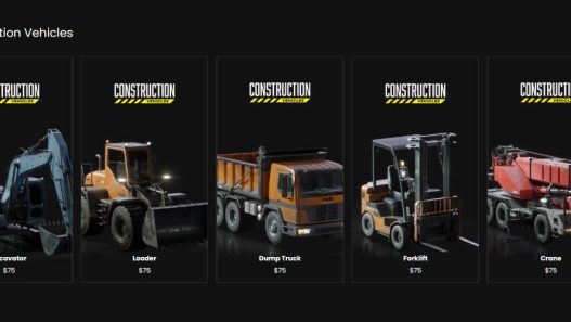 KitBash3D - Construction Vehicles