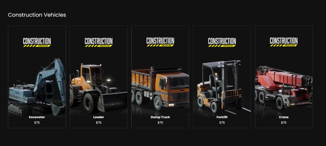 KitBash3D - Construction Vehicles