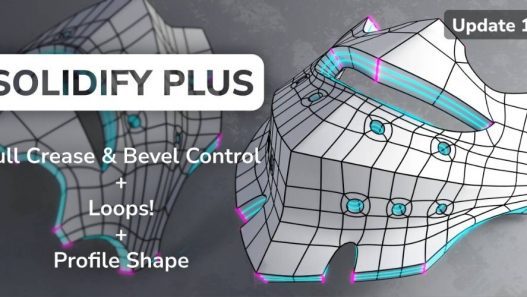 Solidify Plus 1.1 for Blender Full Version Free Download