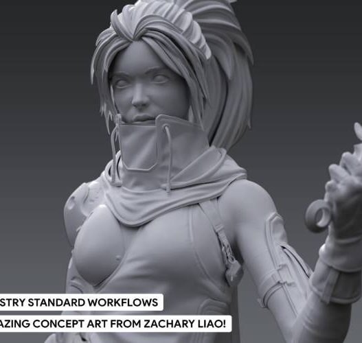 FlippedNormals - AAA Game Character Creation Course Part 1 High Poly Free Download FlippedNormals - AAA Game Character Creation Course Part 1