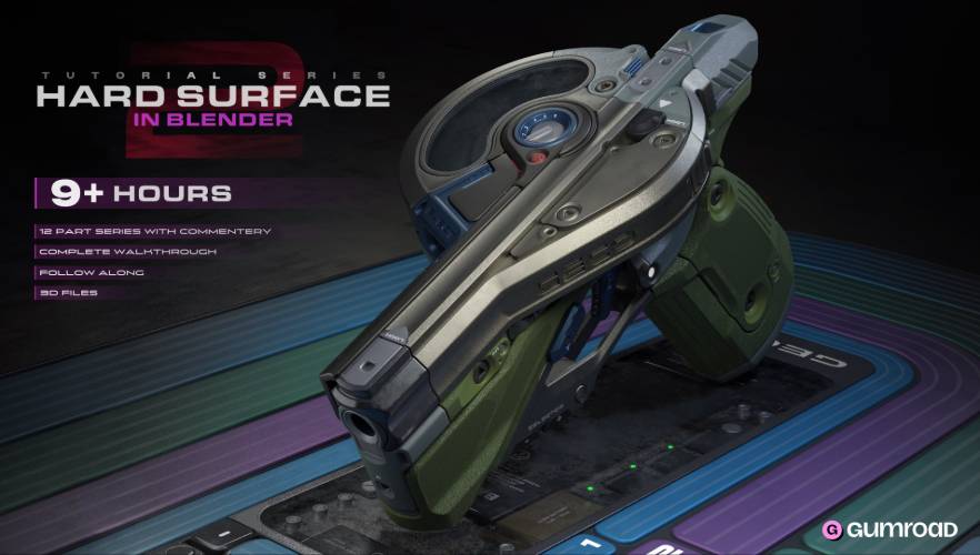 Gumroad - Hard Surface In Blender