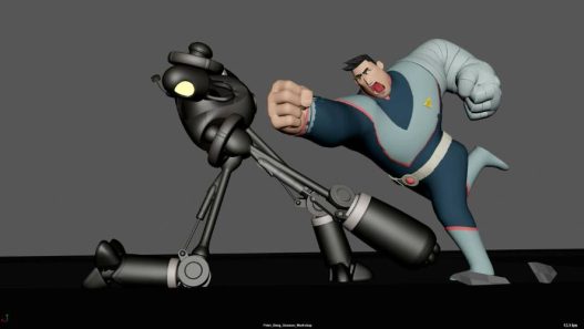 The Gnomon Workshop - Animating a Complex Fight Action Sequence in Maya