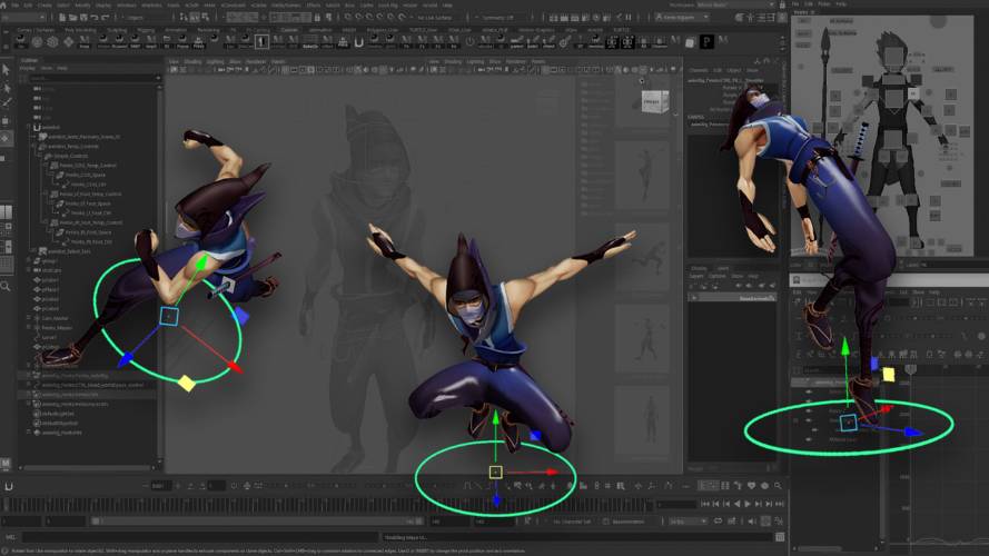 The Gnomon Workshop - Mastering Body Mechanics in Maya