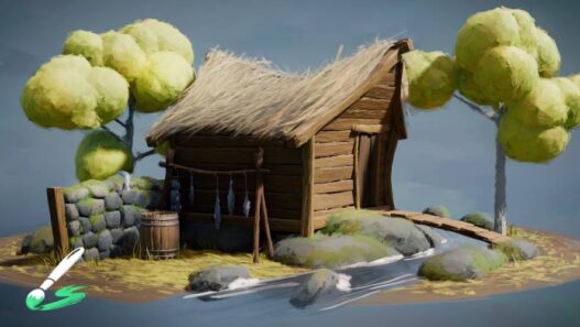 Blender Studio – Stylized Rendering with Brushstrokes (2024) Free Download