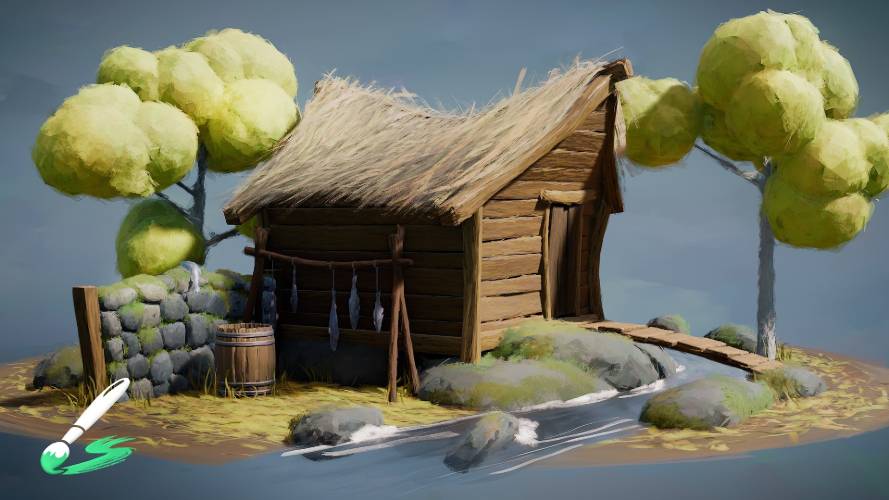 Blender Studio - Stylized Rendering with Brushstrokes