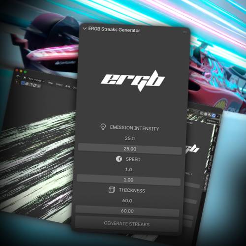 Ergb Streaks Panel