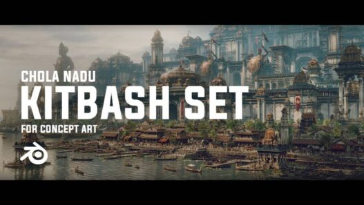 ArtStation - CHOLA NADU - Kitbash Set