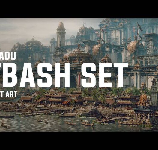 ArtStation - CHOLA NADU - Kitbash Set Blender Free Download ArtStation - CHOLA NADU - Kitbash Set