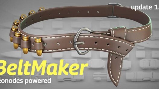 Belt Maker v1.6.0 for Blender Free Download Belt Maker