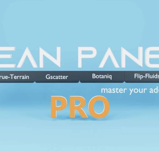 Clean Panels Pro 7.0.9 for Blender Free Download Clean Panels Pro