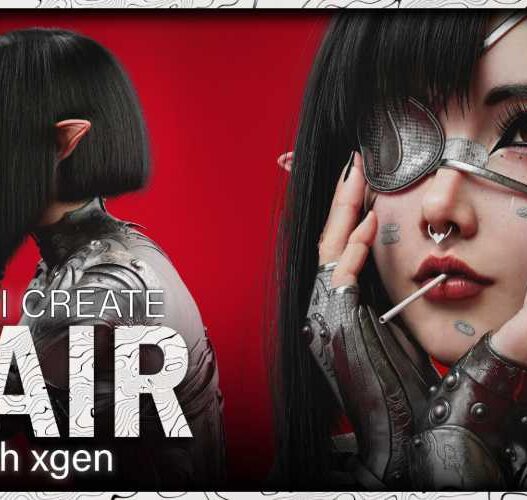 FlippedNormals - HOW I CREATE Hair with Xgen - Maya Free Download FlippedNormals - HOW I CREATE Hair with Xgen - Maya