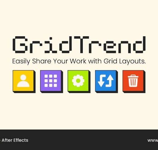 AEScripts GridTrend 1.0 for After Effects Full Version Free Download GridTrend