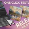 One Click Texture LOD Udim Support V1.1 for Blender Free Download One Click Texture LOD