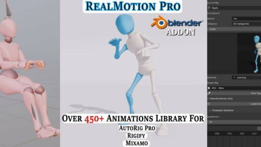 Realmotion Pro v1.57.6 for Blender Free Download Realmotion Pro