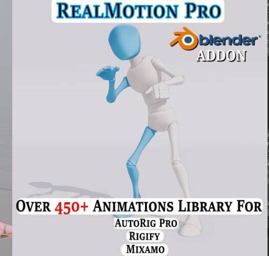 Realmotion Pro v1.57.6 for Blender Free Download Realmotion Pro