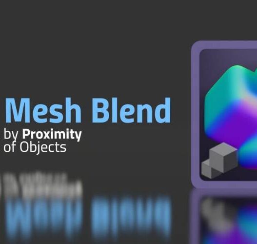 Smart Mesh Blend - Geometry Nodes Asset for Blender Free Download Smart Mesh Blend