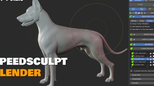 SpeedSculpt 0.34 for Blender Free Download SpeedSculpt