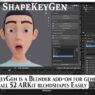ShapeKeyGen 2.7 Addon for Blender Full Version Free Download ShapeKeyGen