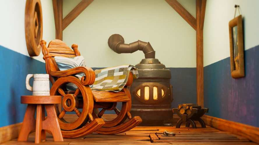 Udemy - Blender Stylized Room